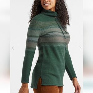 Krimson klover sweater knitted ultrafine merino wool and silk blend, turtleneck.